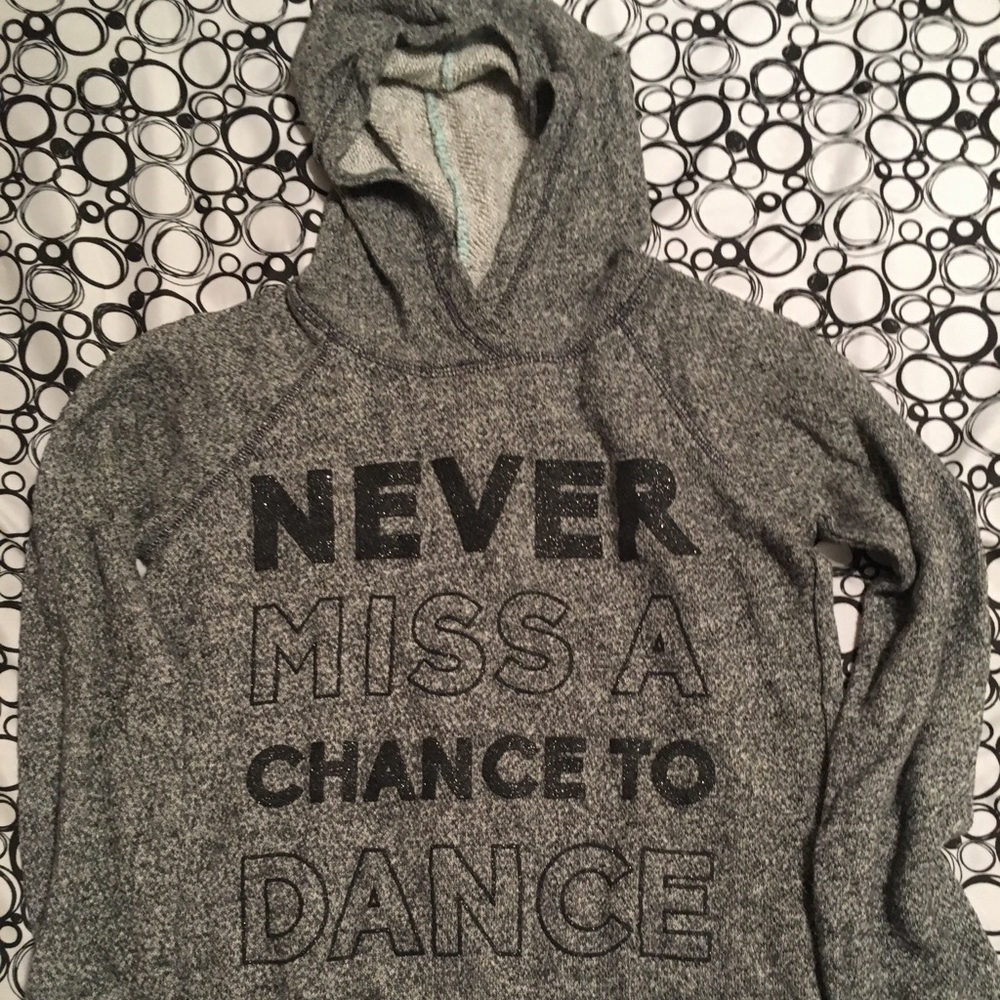 Old Navy Sweatshirt Girls M (8) Dance Themes